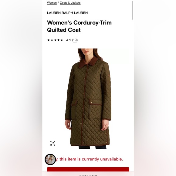 • Ralph Lauren Coat • - Picture 9 of 12